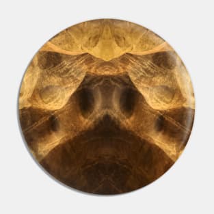 Abstract stretched pig snout on cave wall Pin