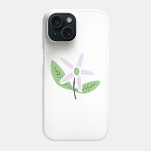 Naive edelweiss flower Phone Case