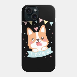 Corgi Love Phone Case