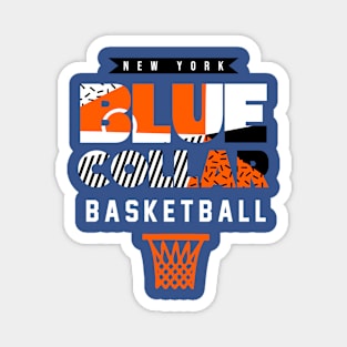 Blue Collar New York Basketball Magnet