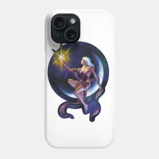 La Femme de la Lune Die Cut Phone Case