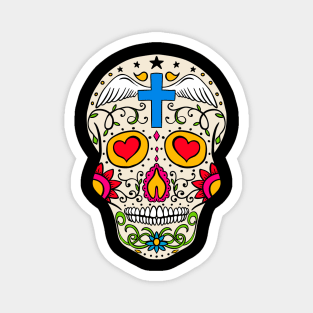 Dia de los Muertos - Sugar Skull Magnet