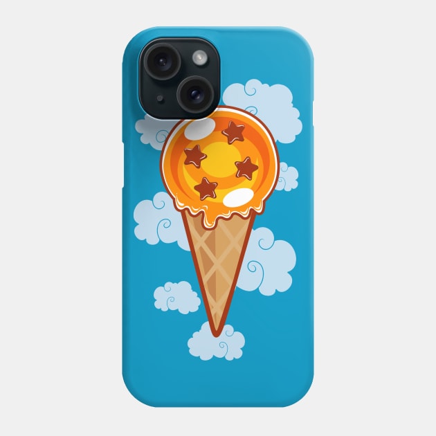 Magic Ball Ice Cream Phone Case by BuckRogers
