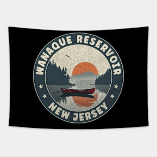 Wanaque Reservoir New Jersey Sunset Tapestry