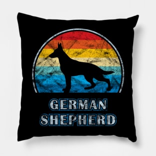 German Shepherd Vintage Design Dog Pillow