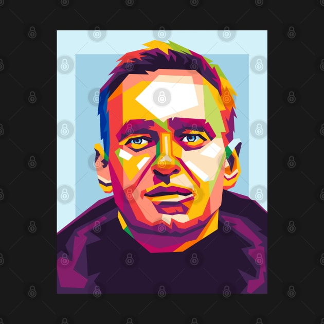 Alexei Navalny by cool pop art house