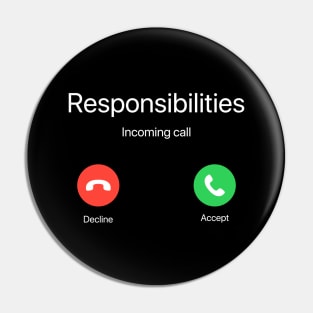 Responsibilities Calling Pin