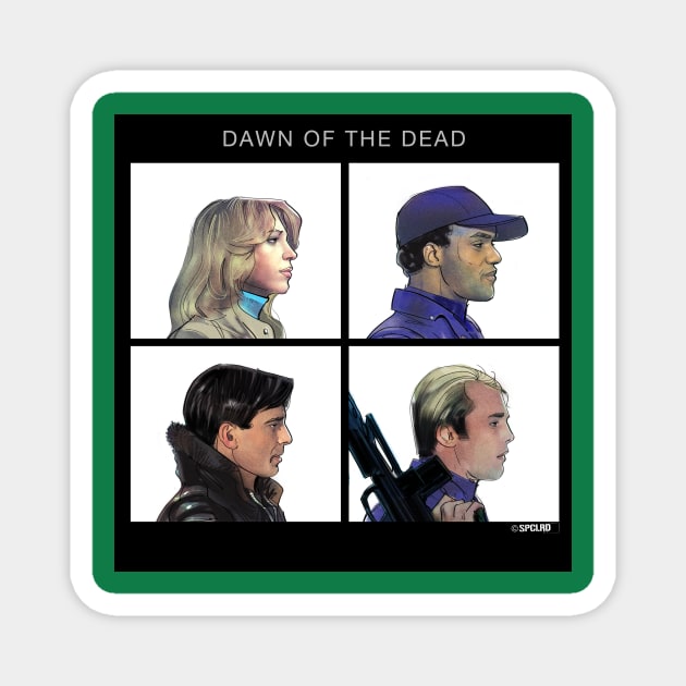 Dawn of the Dead Magnet by spacelord