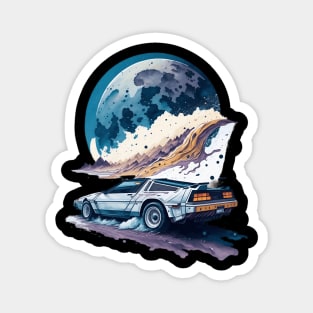 Summer Art DMC DeLorean Magnet