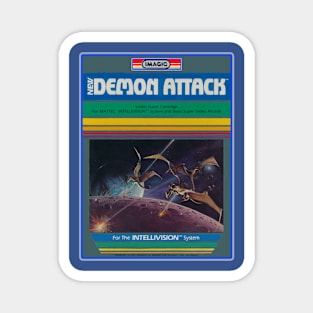 Demon Attack - Imagic - Hydra Cover - The Intellivision 125 Magnet