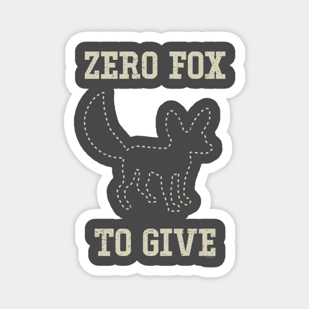 Zero Fox to Give Magnet by natebear