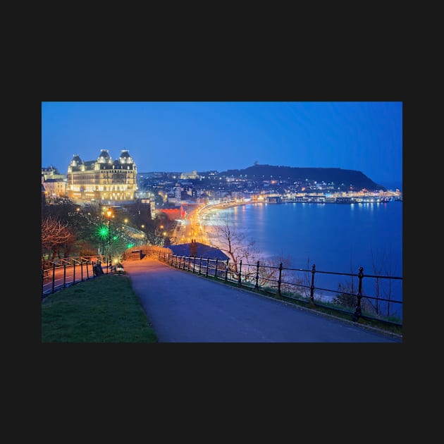 Scarborough at Night by galpinimages