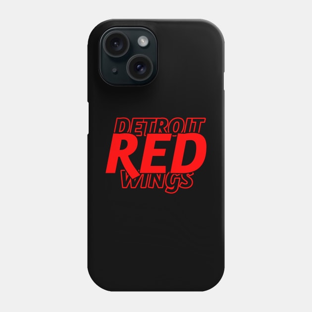 Detroit red wings Phone Case by Cahya. Id