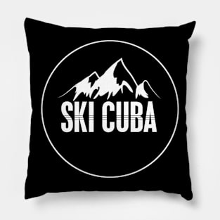 Ski Cuba Pillow