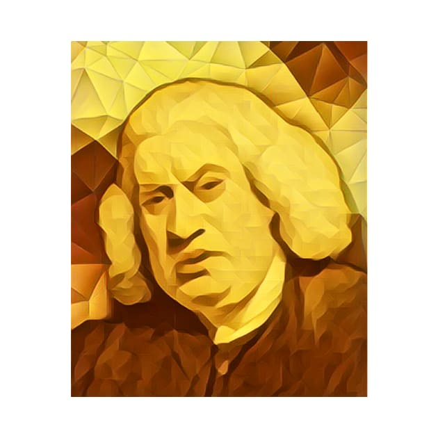 Samuel Johnson Golden Portrait | Samuel Johnson Artwork 9 by JustLit