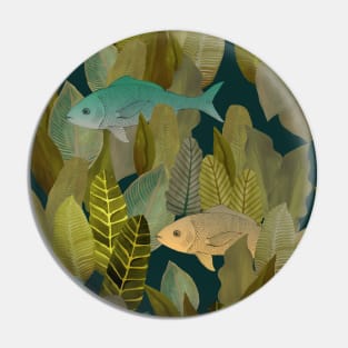 Forest of Fish Pin