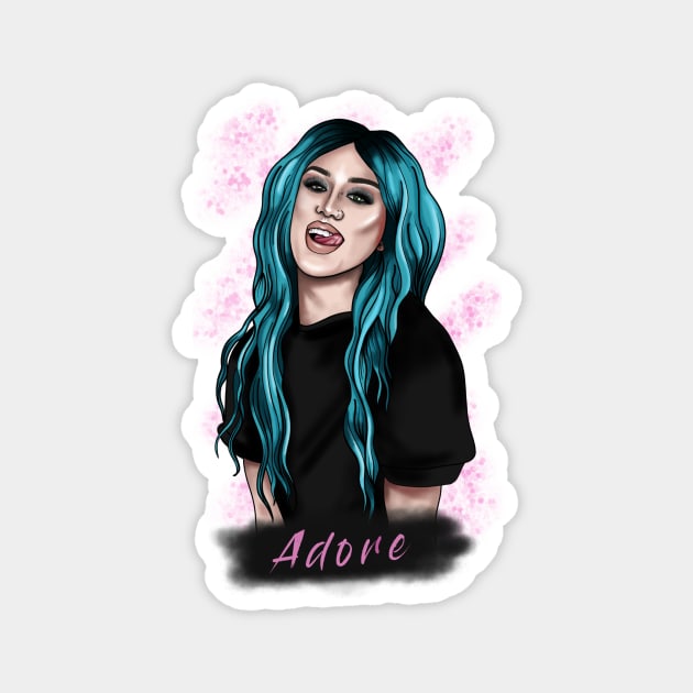 Adore Delano Magnet by torirosenbaum