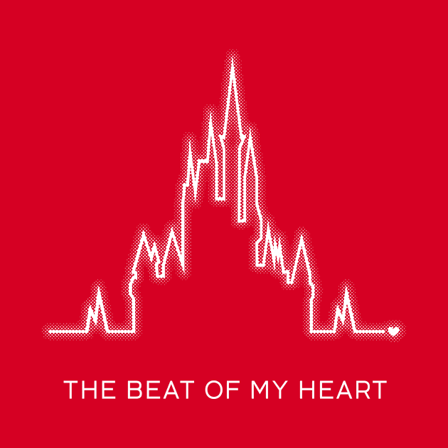 Beat Of My Heart (White) by Heyday Threads