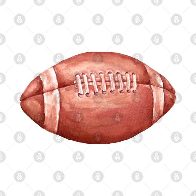 ball. american football by lisenok