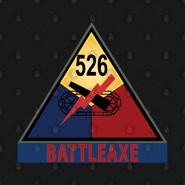 526th Armored Infantry Battalion - BATTLEAXE - SSI wo Txt X 300 by twix123844