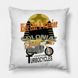 Ride Like A Warrior Pillow