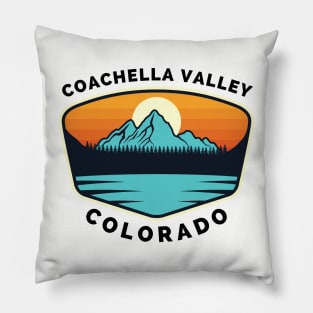 Coachella Valley Ski Snowboard Mountain Colorado Coachella - Coachella Valley Colorado - Travel Pillow
