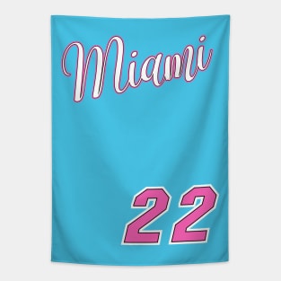 CLASSIC - Miami Basketball Tapestry