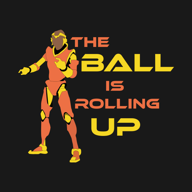 The Ball is rolling up by trainedspade