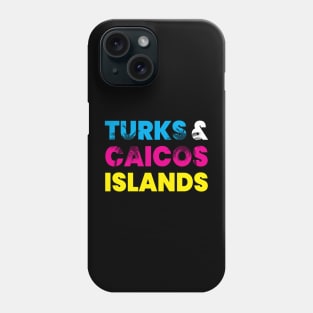 Turks & Caicos Islands Vacation Souvenir Caribbean Cruise Stop Phone Case