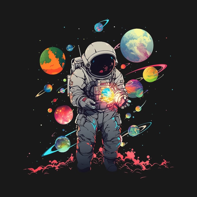 astronaut by weirdesigns