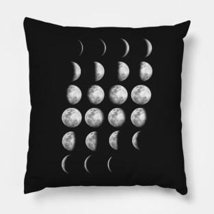 Phases of the Moon Pillow