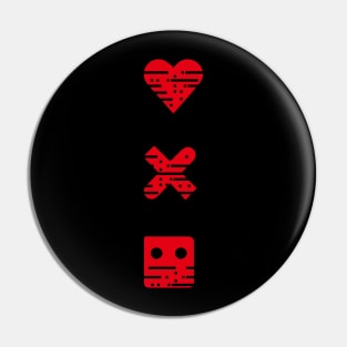 LOVE DEATH + ROBOTS Pin