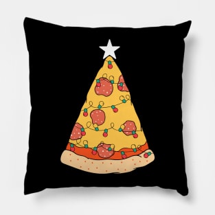 Pizza Christmas Tree Pillow