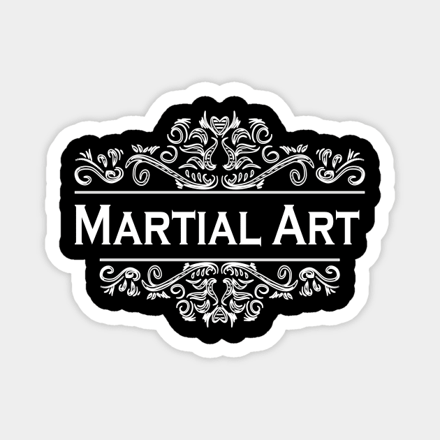 Sports Martial Art Magnet by Shop Ovov