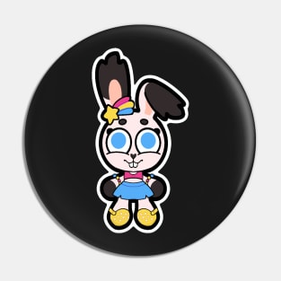 Pansexual Flag Bunny Pin