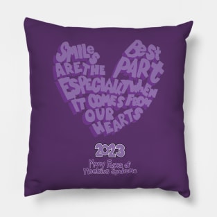 Smile is the best part design 2 Pillow