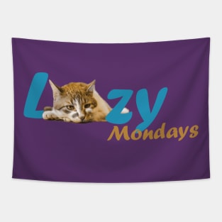 Lazy Cat Mondays Tapestry