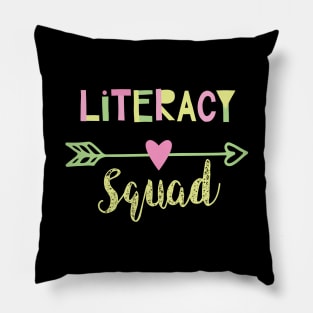 Literacy Squad Pillow