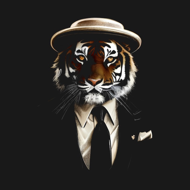 Posh Golfer Tiger - Millionaire Cat by HideTheInsanity