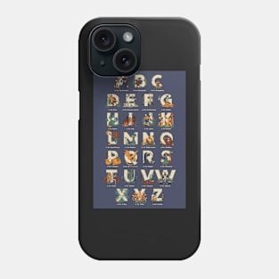 Spooky Alphabet Phone Case