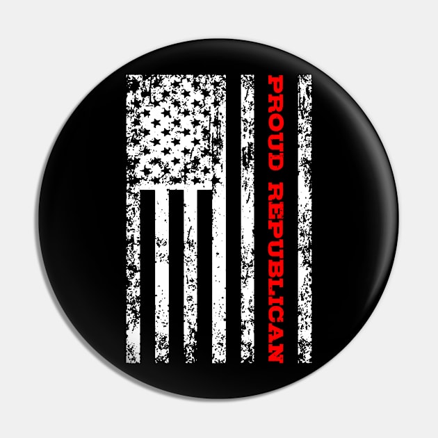 Proud Republican Pin by mikevdv2001