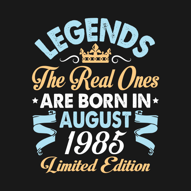 Legends The Real Ones Are Born In August 1975 Happy Birthday 45 Years Old Limited Edition by bakhanh123