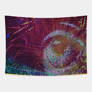 EyesOrbitWaves Tapestry