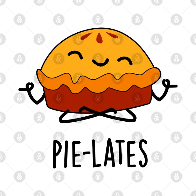 Pie-lates Funny Food Pie Pun by punnybone