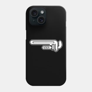 Horizontal wrench - 1bit pixel art Phone Case