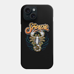 Zodiac SCORPIO Fingerprint Series Phone Case