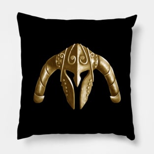 Nordic dragon helmet_v2 Pillow