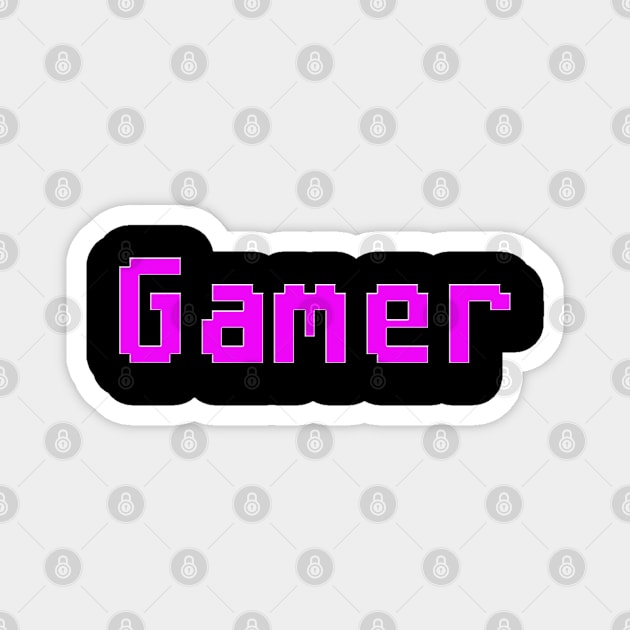 Gamer Girl Magnet by GreenGuyTeesStore