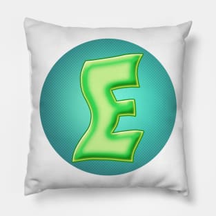 E is for elastic! Pillow