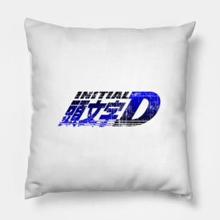 Initial D Gradient Blue Pillow